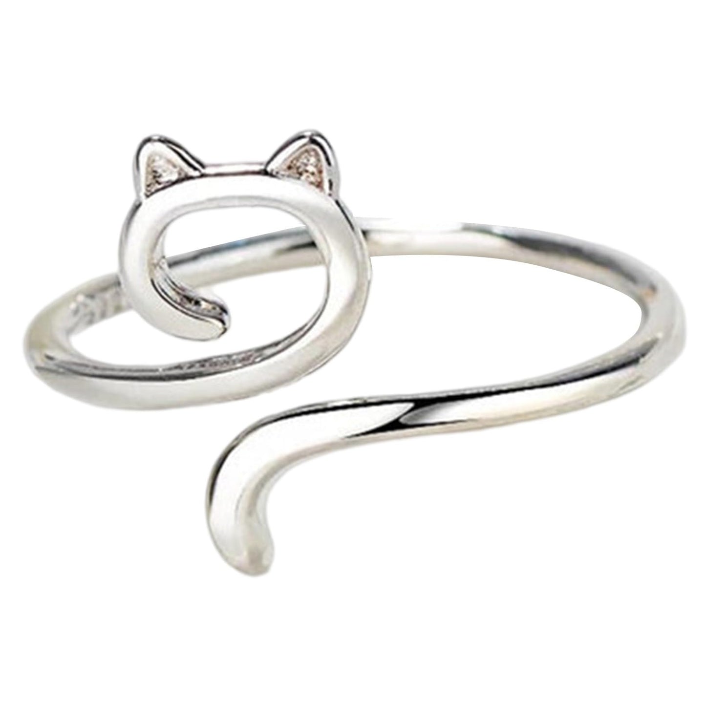 Granny's Hook™ Adjustable Crochet Tension Cute Cat Ring